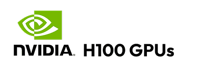 NVIDIA H100 GPUs
